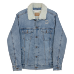 Unisex denim sherpa jacket