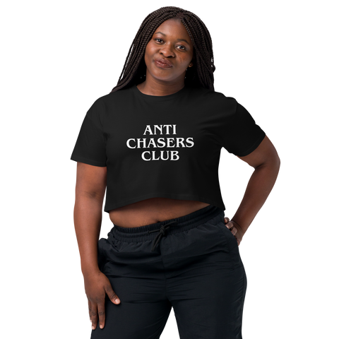 anti chaser crop top