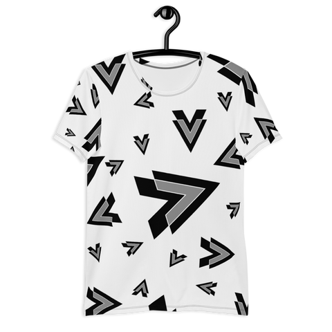 VV All-Over Print Men's Athletic T-shirt