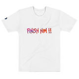 Nifty "Finish Him" Tee(White)