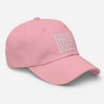 mayday dad hat white logo