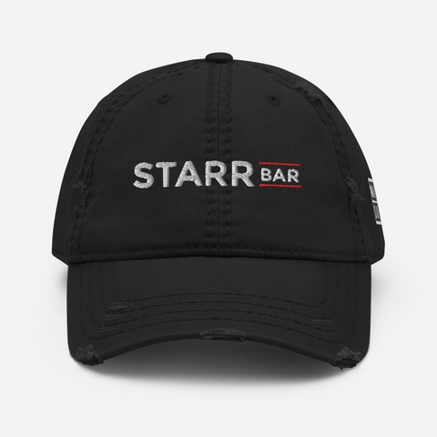 starr bar Distressed Dad Hat