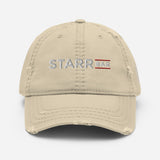 STARR BAR Distressed Dad Hat