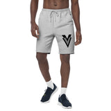 Double V fleece shorts