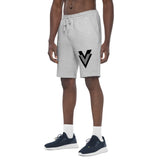 Double V fleece shorts